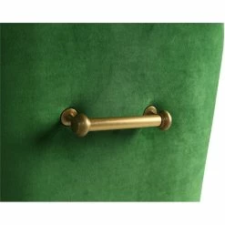 Best deal 🤩 TOV Furniture Beatrix 19" Transitional Velvet Side Chair In Green 🛒 -Cheap Office Chairs Store 2536857 4 L