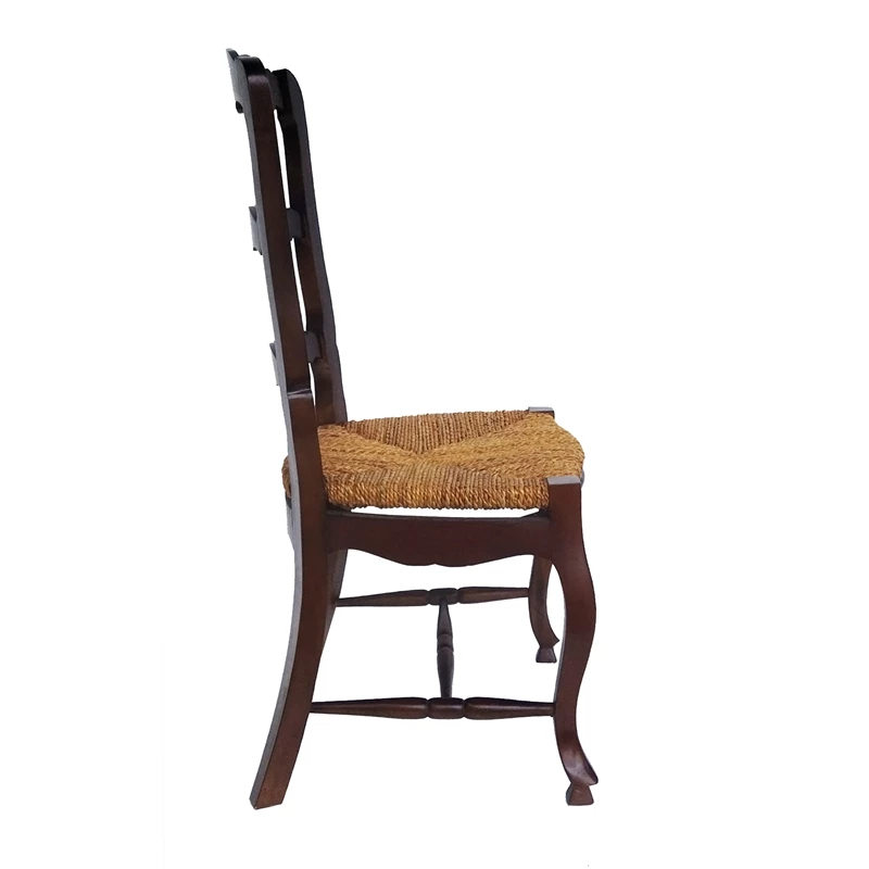 Cheapest โญ D-Art Collection Ladder Back Side Chair 2pcs 8in Mahogany ๐ 4 Cheapest โญ D-Art Collection Ladder Back Side Chair 2pcs 8in Mahogany ๐ - Image 2
