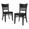 Best Pirce ๐งจ Correll Dining Chair With Ladder Back Set Of 2 In Black ๐ฅฐ 1 Best Pirce ๐งจ Correll Dining Chair With Ladder Back Set Of 2 In Black ๐ฅฐ -Cheap Office Chairs Store 2539761 4 L