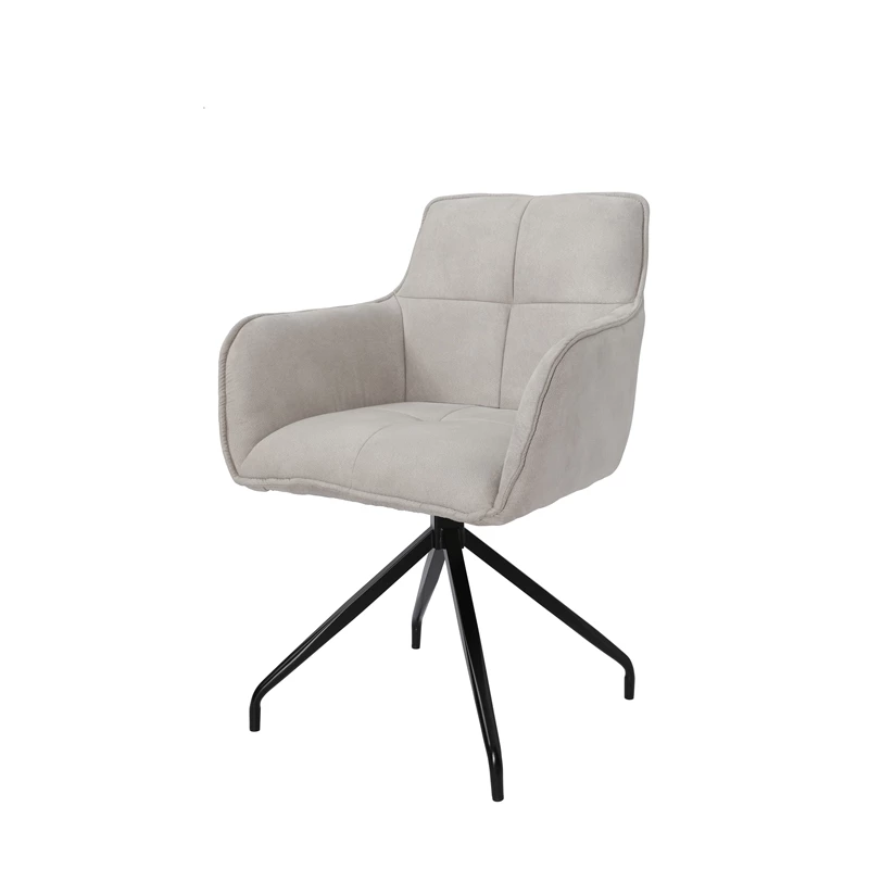 Promo โ๏ธ Creative Images International Arm Chair With Fabric Seat And Black Matte Powder ๐งฅ Coating Leg In Beige ๐ฅฐ 4 Promo โ๏ธ Creative Images International Arm Chair With Fabric Seat And Black Matte Powder ๐งฅ Coating Leg In Beige ๐ฅฐ - Image 2