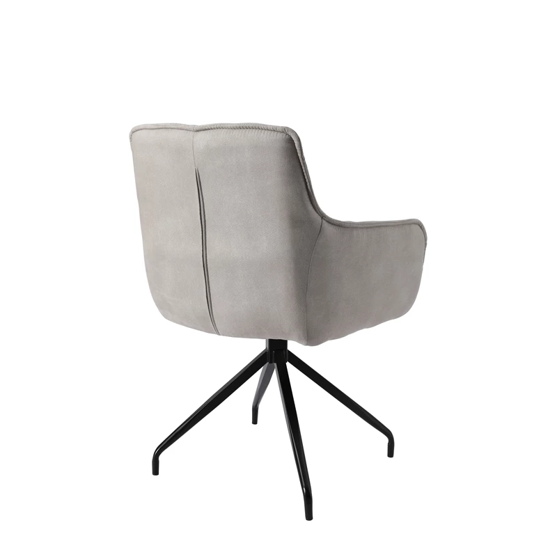 Promo โ๏ธ Creative Images International Arm Chair With Fabric Seat And Black Matte Powder ๐งฅ Coating Leg In Beige ๐ฅฐ 5 Promo โ๏ธ Creative Images International Arm Chair With Fabric Seat And Black Matte Powder ๐งฅ Coating Leg In Beige ๐ฅฐ - Image 3