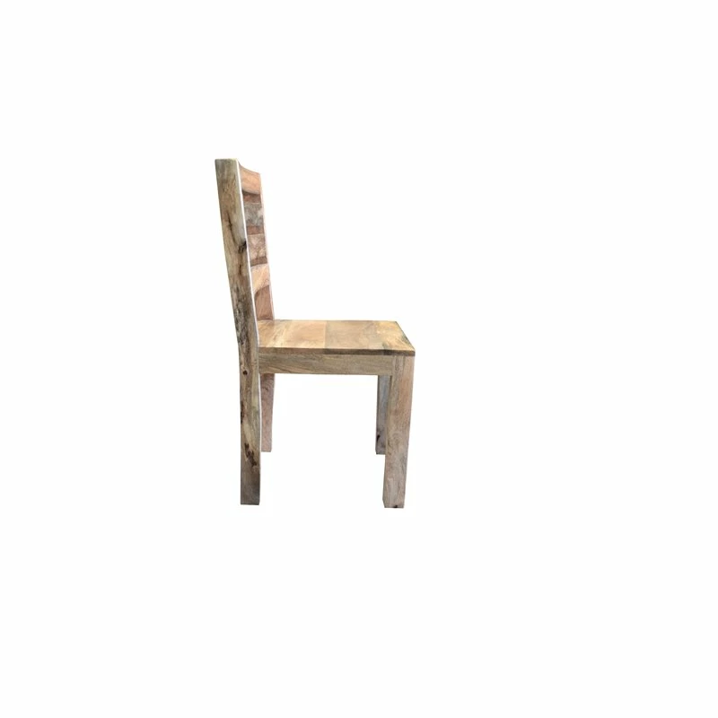 Best Pirce ๐ Rustic Homes 18.25" Ladder Back Mango Solid Wood Dining Chair In Natural โ 7 Best Pirce ๐ Rustic Homes 18.25" Ladder Back Mango Solid Wood Dining Chair In Natural โ - Image 5