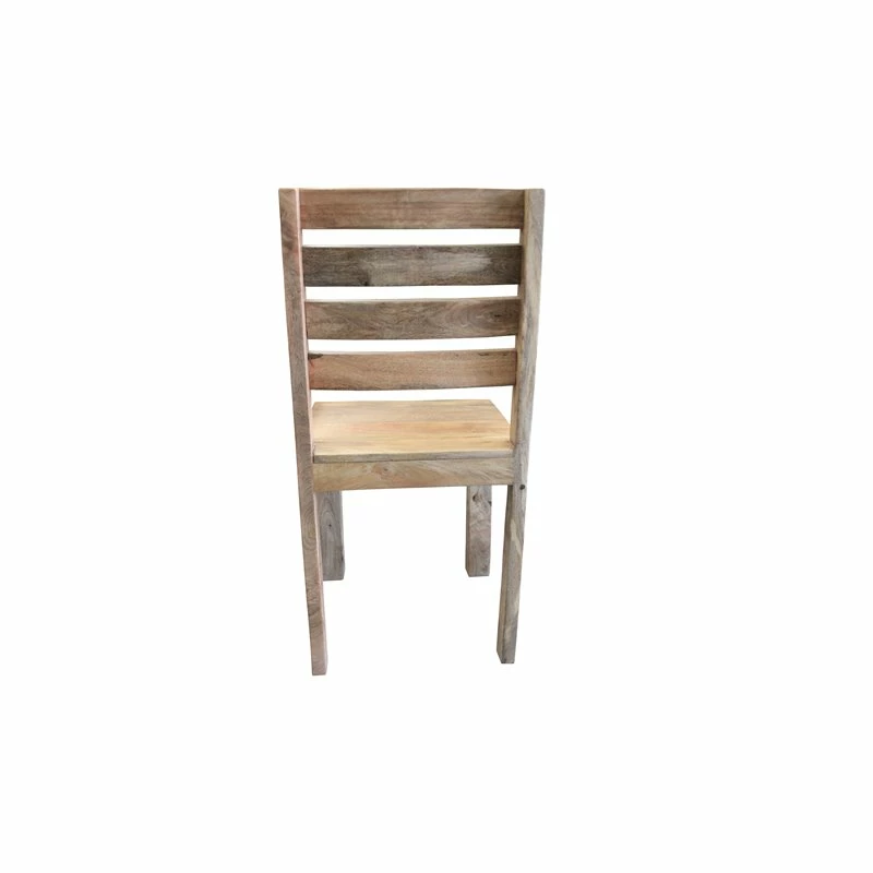 Best Pirce ๐ Rustic Homes 18.25" Ladder Back Mango Solid Wood Dining Chair In Natural โ 8 Best Pirce ๐ Rustic Homes 18.25" Ladder Back Mango Solid Wood Dining Chair In Natural โ - Image 6
