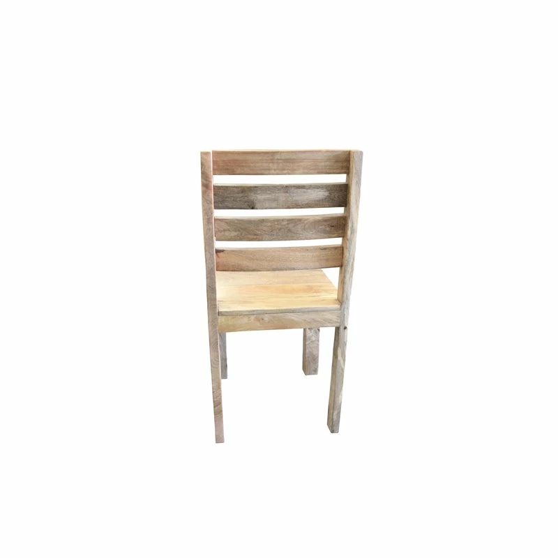 Best Pirce ๐ Rustic Homes 18.25" Ladder Back Mango Solid Wood Dining Chair In Natural โ 9 Best Pirce ๐ Rustic Homes 18.25" Ladder Back Mango Solid Wood Dining Chair In Natural โ - Image 7