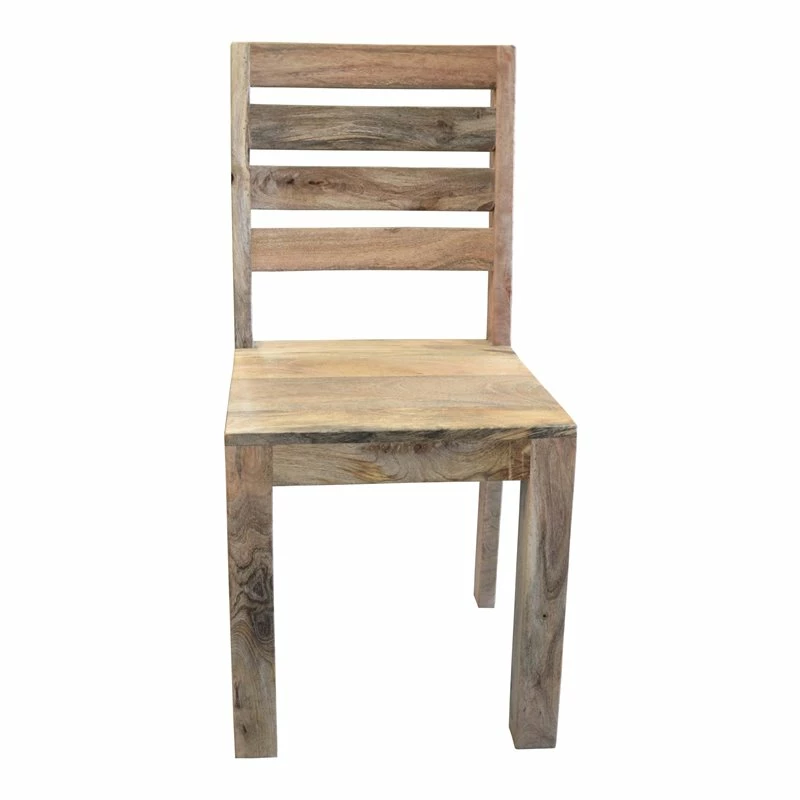 Best Pirce ๐ Rustic Homes 18.25" Ladder Back Mango Solid Wood Dining Chair In Natural โ 3 Best Pirce ๐ Rustic Homes 18.25" Ladder Back Mango Solid Wood Dining Chair In Natural โ