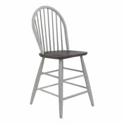 Best Sale โจ Liberty Furniture Farmhouse White Windsor Back Counter Chair- Set Of 2 ๐ฅ