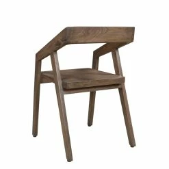 Discount 🌟 Taran Designs Maria 18" Hand-crafted Mango Wood Arm Chair In Dark Brown 😀 10 Discount 🌟 Taran Designs Maria 18" Hand-crafted Mango Wood Arm Chair In Dark Brown 😀 -Cheap Office Chairs Store 2555727 2 L