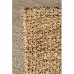 Flash Sale 🌟 Trent Home Transitional 19.5" Rattan Seating Abaca Chair In Brown 🤩 -Cheap Office Chairs Store 2564582 8 L