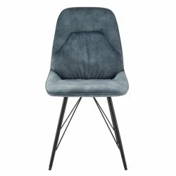 Coupon ❤️ New Pacific Direct Pablo 19.5" Velvet Dining Side Chair In Blue (Set Of 2) 🎉 -Cheap Office Chairs Store 2568990 1 L