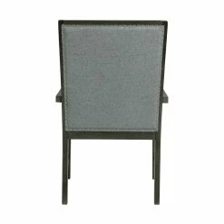 Deals 😉 Maklaine Transitional Wood Standard Height Arm Chair Set In Gray ✨ 25 Deals 😉 Maklaine Transitional Wood Standard Height Arm Chair Set In Gray ✨ -Cheap Office Chairs Store 2578523 4 L