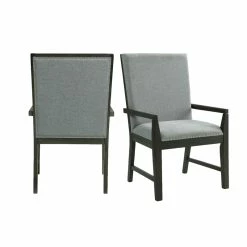 Deals 😉 Maklaine Transitional Wood Standard Height Arm Chair Set In Gray ✨ 29 Deals 😉 Maklaine Transitional Wood Standard Height Arm Chair Set In Gray ✨ -Cheap Office Chairs Store 2578523 L
