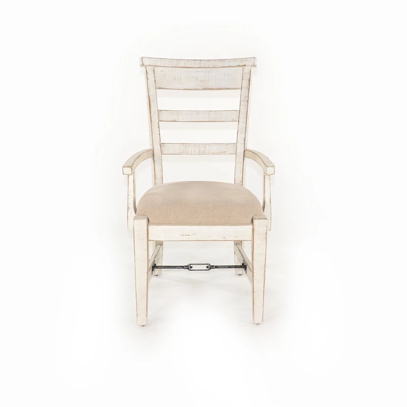 Buy โ๏ธ Sunny Designs Marina White Sand Arm Chair With Cushion Seat ๐งจ 5 Buy โ๏ธ Sunny Designs Marina White Sand Arm Chair With Cushion Seat ๐งจ - Image 3