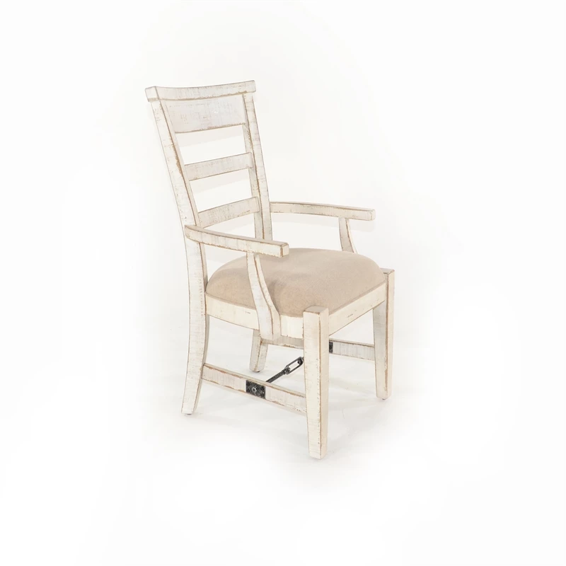 Buy โ๏ธ Sunny Designs Marina White Sand Arm Chair With Cushion Seat ๐งจ 6 Buy โ๏ธ Sunny Designs Marina White Sand Arm Chair With Cushion Seat ๐งจ - Image 4