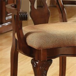 Cheapest ๐ Bowery Hill Solid Wood Padded Arm Chair In Cherry (Set Of 2) ๐ฏ 10 Cheapest ๐ Bowery Hill Solid Wood Padded Arm Chair In Cherry (Set Of 2) ๐ฏ -Cheap Office Chairs Store 2595353 3 L