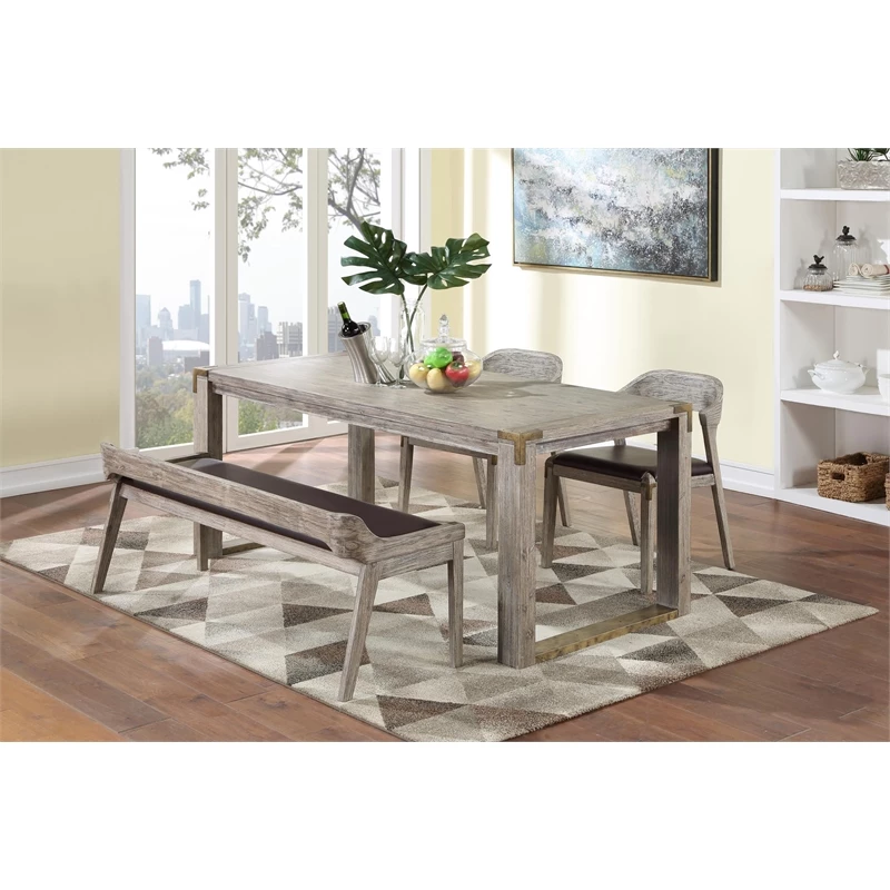 Best Sale 🥰 Boraam Montana Faux Leather And Wood Dining Side Chair 🔔 7 Best Sale 🥰 Boraam Montana Faux Leather And Wood Dining Side Chair 🔔 - Image 5