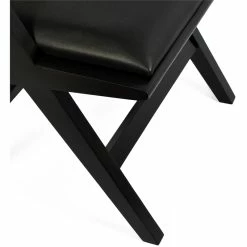 New 😉 Meridian Furniture Abby Black Dining Arm Chair ⭐ -Cheap Office Chairs Store 2621443 10 L
