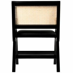 New 😉 Meridian Furniture Abby Black Dining Arm Chair ⭐ -Cheap Office Chairs Store 2621443 5 L