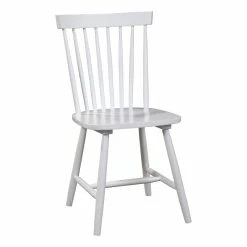 Wholesale 🌟 Alpine Furniture Lyra Set Of 2 Side Chairs In White ⌛