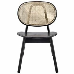 Hot Sale 👏 Modway Malina 16.5" Woven Back Farmhouse Wood Dining Side Chair In Black/Natural 🌟 13 Hot Sale 👏 Modway Malina 16.5" Woven Back Farmhouse Wood Dining Side Chair In Black/Natural 🌟 -Cheap Office Chairs Store 2633904 2 L