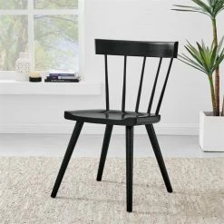 Flash Sale 😀 Modway Sutter 18" Spindle Back Modern Wood Dining Side Chair In Black 🥰 13 Flash Sale 😀 Modway Sutter 18" Spindle Back Modern Wood Dining Side Chair In Black 🥰 -Cheap Office Chairs Store 2633905 1 L