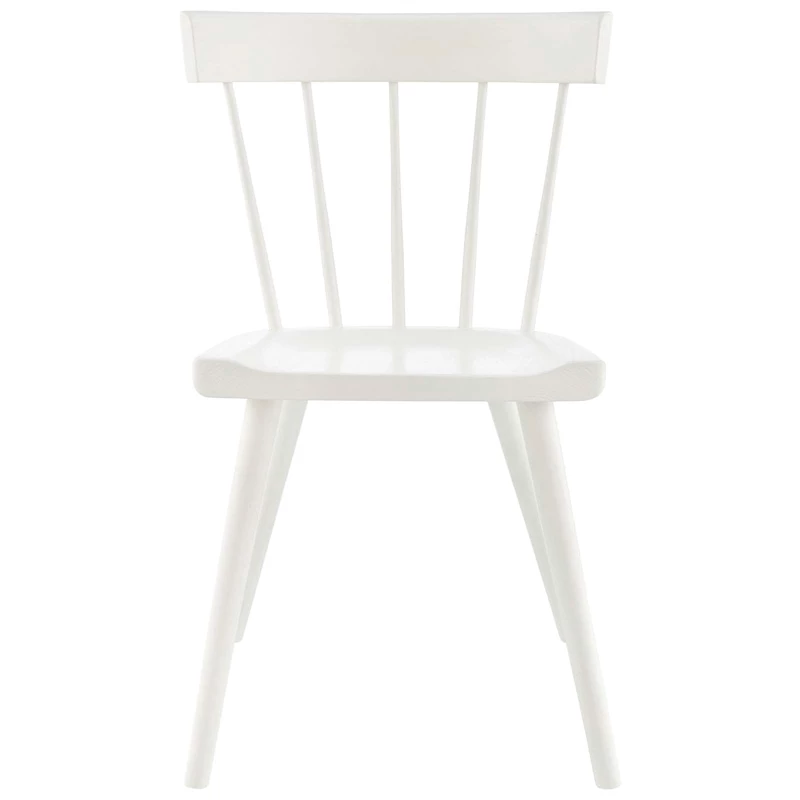 New ✔️ Modway Sutter 18" Spindle Back Modern Wood Dining Side Chair In White ❤️ 5 New ✔️ Modway Sutter 18" Spindle Back Modern Wood Dining Side Chair In White ❤️ - Image 3