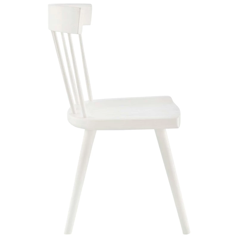 New ✔️ Modway Sutter 18" Spindle Back Modern Wood Dining Side Chair In White ❤️ 7 New ✔️ Modway Sutter 18" Spindle Back Modern Wood Dining Side Chair In White ❤️ - Image 5