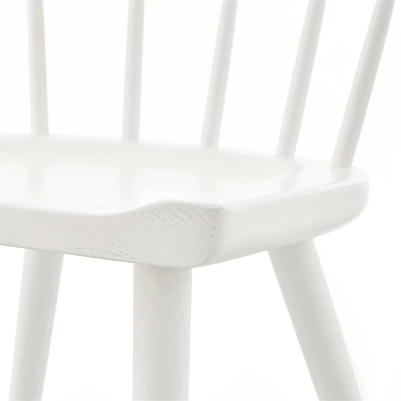 New ✔️ Modway Sutter 18" Spindle Back Modern Wood Dining Side Chair In White ❤️ 8 New ✔️ Modway Sutter 18" Spindle Back Modern Wood Dining Side Chair In White ❤️ - Image 6
