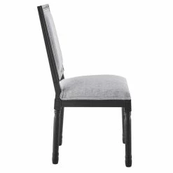Top 10 🛒 Modway Court 20" Modern Upholstered Fabric Dining Side Chair In Black/Light Gray 👍 -Cheap Office Chairs Store 2633931 12 L