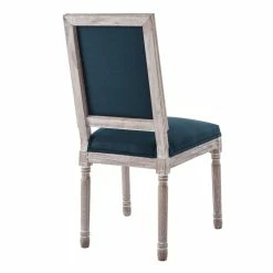 Discount 🎉 Modway Court 20" Modern Upholstered Fabric Dining Side Chair In Natural/Blue 👏 -Cheap Office Chairs Store 2633933 6 L