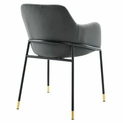 Best deal 🔔 Modway Jovi 19" Modern Performance Velvet Dining Armchair In Charcoal/Black ✔️ 12 Best deal 🔔 Modway Jovi 19" Modern Performance Velvet Dining Armchair In Charcoal/Black ✔️ -Cheap Office Chairs Store 2633992 3 L