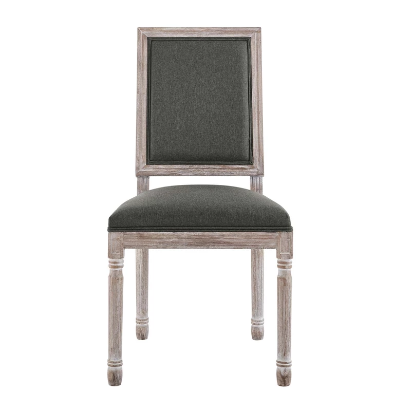 Top 10 ✔️ Modway Court 20" Modern Upholstered Fabric Dining Side Chair In Natural/Gray ✔️ 7 Top 10 ✔️ Modway Court 20" Modern Upholstered Fabric Dining Side Chair In Natural/Gray ✔️ - Image 5