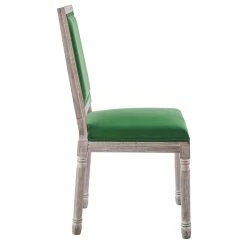 Best deal 🎁 Modway Court 20" Upholstered Velvet Dining Side Chair In Natural/Emerald Green 🌟 14 Best deal 🎁 Modway Court 20" Upholstered Velvet Dining Side Chair In Natural/Emerald Green 🌟 -Cheap Office Chairs Store 2634015 4 L