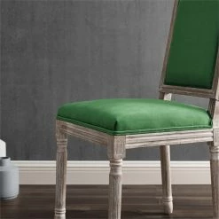 Best deal 🎁 Modway Court 20" Upholstered Velvet Dining Side Chair In Natural/Emerald Green 🌟 16 Best deal 🎁 Modway Court 20" Upholstered Velvet Dining Side Chair In Natural/Emerald Green 🌟 -Cheap Office Chairs Store 2634015 6 L