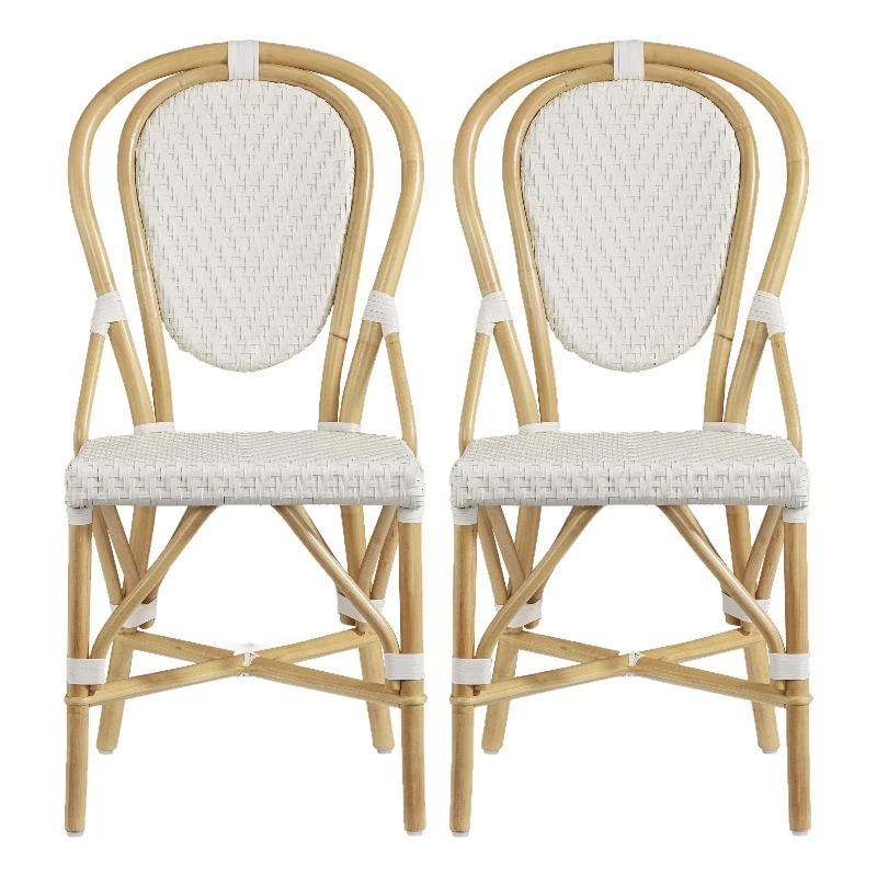 Coupon ๐ Progressive Furniture Dixie Set Of 2 Rattan Accent Side Chairs In White ๐ 3 Coupon ๐ Progressive Furniture Dixie Set Of 2 Rattan Accent Side Chairs In White ๐