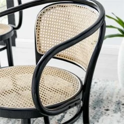 Best Pirce ๐ Modway Oliana 18" Wood & Rattan Dining Armchairs In Black (Set Of 2) ๐ 17 Best Pirce ๐ Modway Oliana 18" Wood & Rattan Dining Armchairs In Black (Set Of 2) ๐ -Cheap Office Chairs Store 2638031 7 L