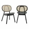 New ⭐ Modway Malina Wood & Rattan Dining Side Chairs In Black/Beige (Set Of 2) 🌟 1 New ⭐ Modway Malina Wood & Rattan Dining Side Chairs In Black/Beige (Set Of 2) 🌟 -Cheap Office Chairs Store 2638033 L