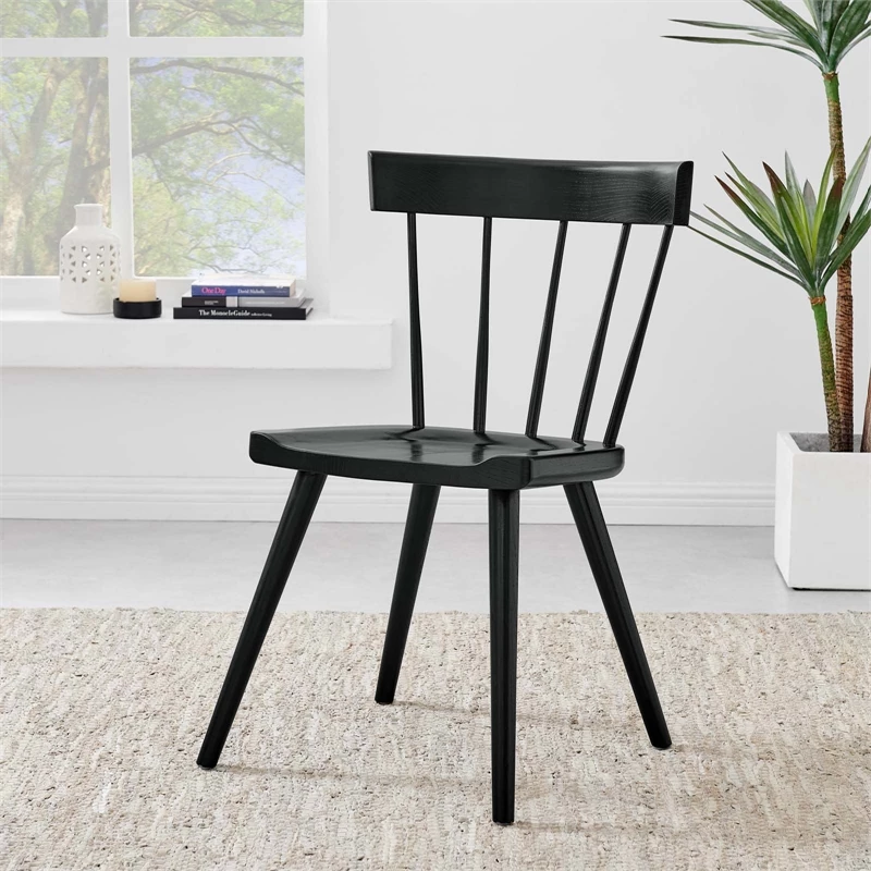 Top 10 😀 Modway Sutter 18" Modern Wood Dining Side Chairs In Black (Set Of 2) 🛒 8 Top 10 😀 Modway Sutter 18" Modern Wood Dining Side Chairs In Black (Set Of 2) 🛒 - Image 6