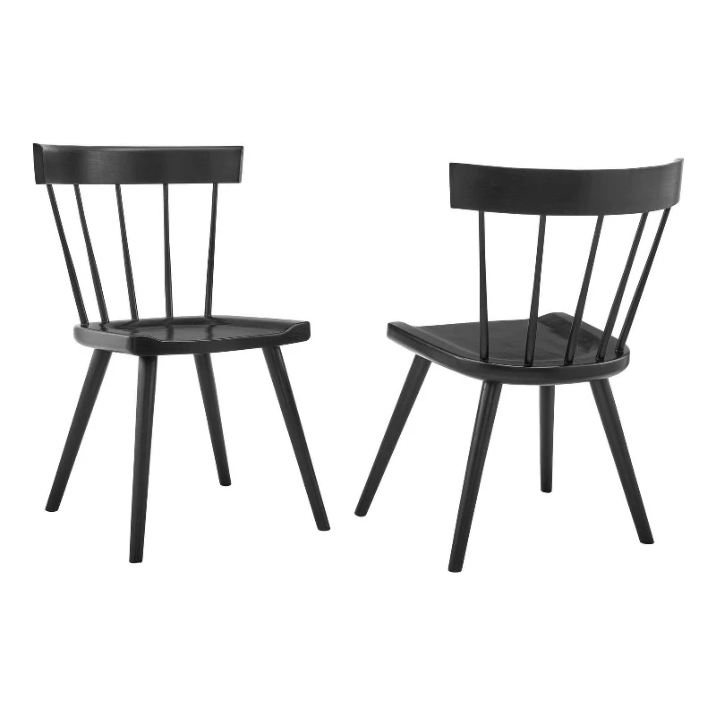 Top 10 😀 Modway Sutter 18" Modern Wood Dining Side Chairs In Black (Set Of 2) 🛒 3 Top 10 😀 Modway Sutter 18" Modern Wood Dining Side Chairs In Black (Set Of 2) 🛒