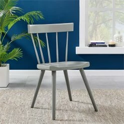 Best deal 👍 Modway Sutter 18" Modern Wood Dining Side Chairs In Light Gray (Set Of 2) 🥰 -Cheap Office Chairs Store 2638035 8 L