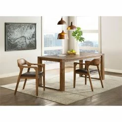 New 👏 Boraam Rasmus Dining Armchairs - Set Of 2 - Chestnut Wire-Brush Finish 😀 19 New 👏 Boraam Rasmus Dining Armchairs - Set Of 2 - Chestnut Wire-Brush Finish 😀 -Cheap Office Chairs Store 2638907 8 L