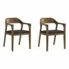 New 👏 Boraam Rasmus Dining Armchairs - Set Of 2 - Chestnut Wire-Brush Finish 😀 1 New 👏 Boraam Rasmus Dining Armchairs - Set Of 2 - Chestnut Wire-Brush Finish 😀 -Cheap Office Chairs Store 2638907 L