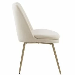 Discount ✨ FurnitureR Homycasa Velvet Dining Side Chair (Set Of 2) 🥰 -Cheap Office Chairs Store 2643024 6 L