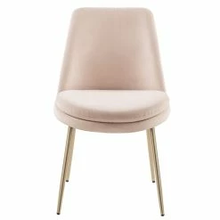 Outlet 🧨 FurnitureR Homycasa Velvet Dining Side Chair (Set Of 2) ✨ -Cheap Office Chairs Store 2643026 2 L