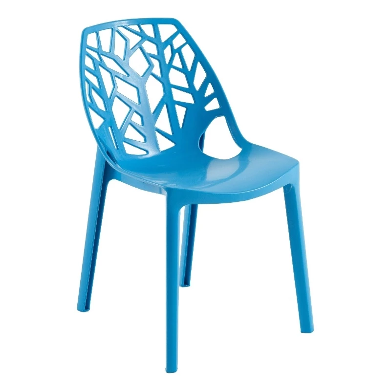 Best Pirce โจ LeisureMod Cornelia Modern Plastic Dining Side Chair In Solid Blue ๐ 3 Best Pirce โจ LeisureMod Cornelia Modern Plastic Dining Side Chair In Solid Blue ๐