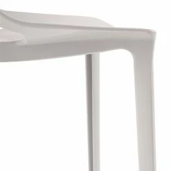 Best Pirce 💯 LeisureMod Cornelia Modern Plastic Dining Side Chair In Solid Gray 🌟 -Cheap Office Chairs Store 2643047 7 L