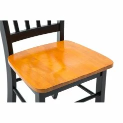 Best reviews of 👍 Boraam Shaker Dining Chair In Black And Oak (Set Of Two) ✔️ -Cheap Office Chairs Store 331957 15 L