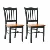 Best reviews of 👍 Boraam Shaker Dining Chair In Black And Oak (Set Of Two) ✔️