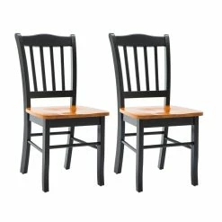 Best reviews of 👍 Boraam Shaker Dining Chair In Black And Oak (Set Of Two) ✔️