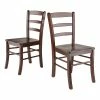 Best Pirce 🌟 Winsome Ladder Back Dining Chair In Antique Walnut Finish (Set Of 2) 🥰 1 Best Pirce 🌟 Winsome Ladder Back Dining Chair In Antique Walnut Finish (Set Of 2) 🥰 -Cheap Office Chairs Store 423243 1 L