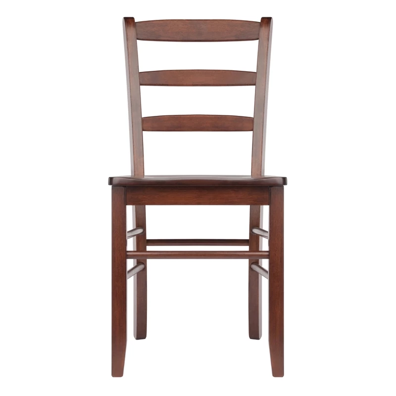 Best Pirce 🌟 Winsome Ladder Back Dining Chair In Antique Walnut Finish (Set Of 2) 🥰 4 Best Pirce 🌟 Winsome Ladder Back Dining Chair In Antique Walnut Finish (Set Of 2) 🥰 - Image 2